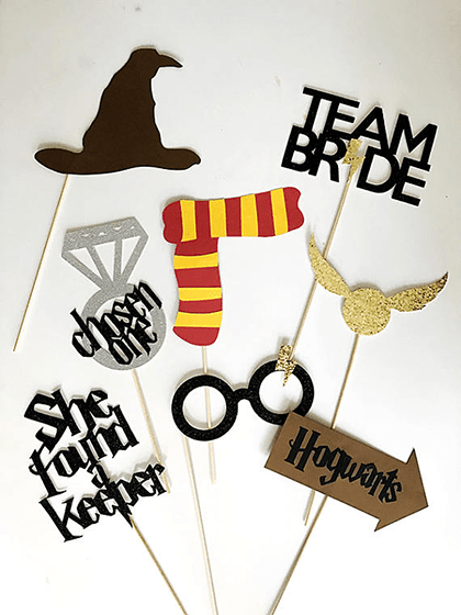Harry Potter Photo Props, 8 Count