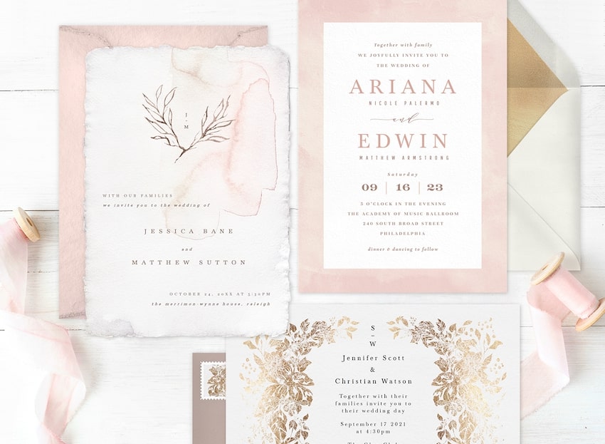 Affordable wedding invitations