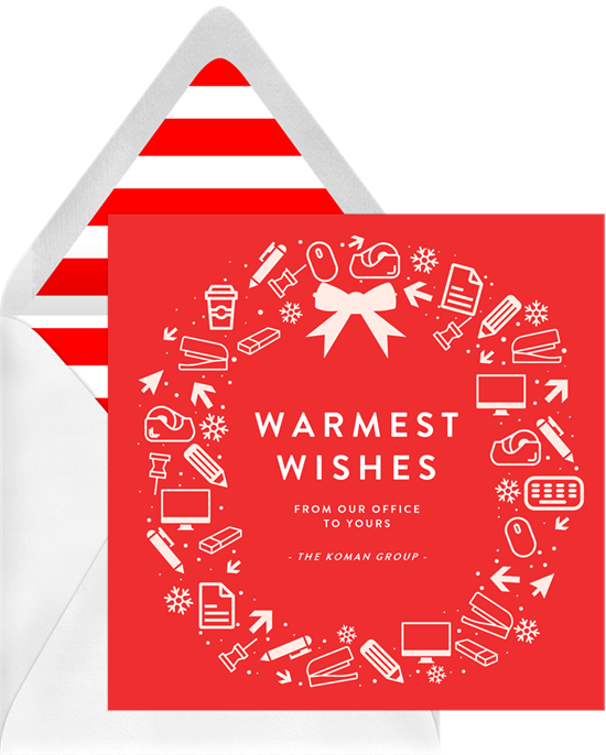 Corporate Christmas Card Design