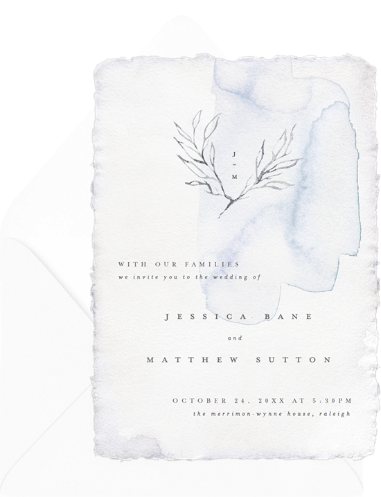 12 Watercolor Wedding Invitations That Are Actually Works Of Art 